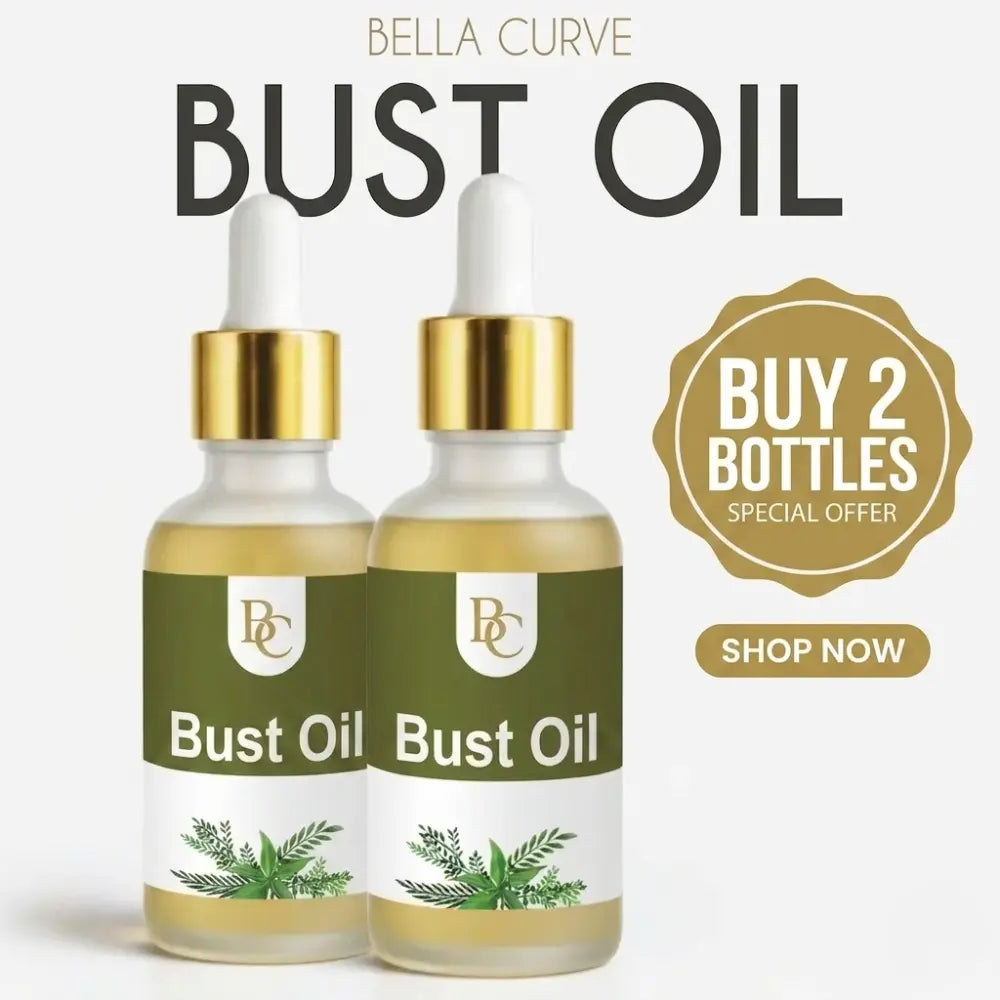 Bella Curve Herbal Bust Oil – Natural Firming & Nourishing Body Oil | 30ml